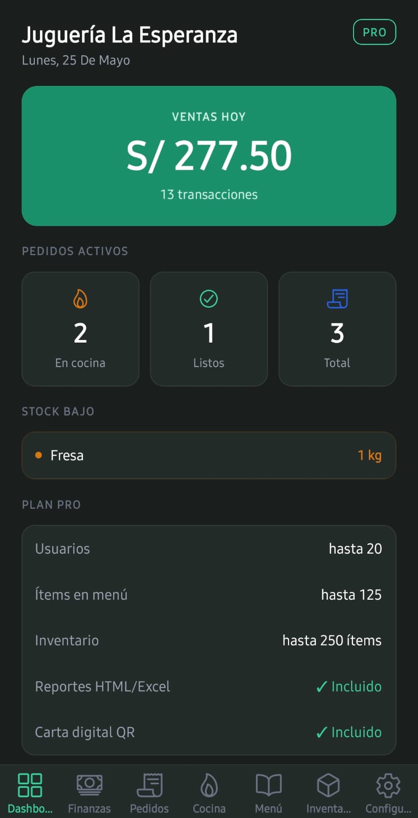 Dashboard